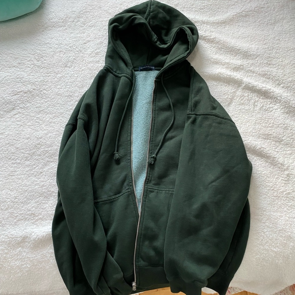 brandy melville green jacket